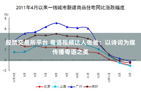 股票交易所平台 粤语视频达人张弛：以诗词为媒传播粤语之美